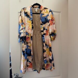 Diane Von Furstenberg Multicolor Floral Jacket